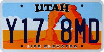 UT license plate Y178MD