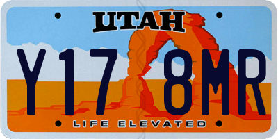 UT license plate Y178MR