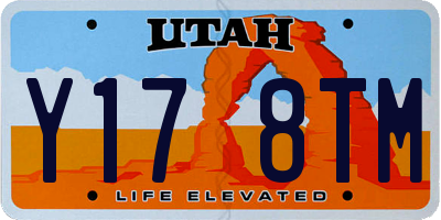 UT license plate Y178TM