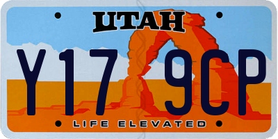 UT license plate Y179CP