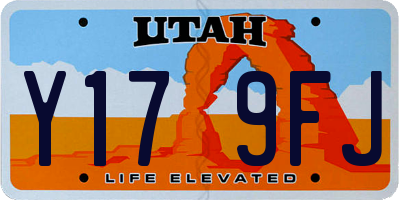 UT license plate Y179FJ
