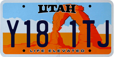 UT license plate Y181TJ