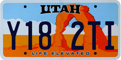 UT license plate Y182TI