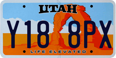 UT license plate Y188PX