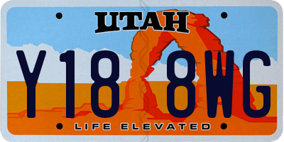 UT license plate Y188WG