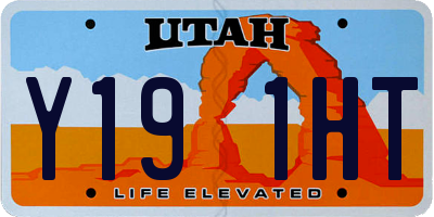 UT license plate Y191HT