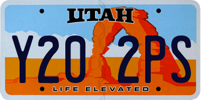 UT license plate Y202PS