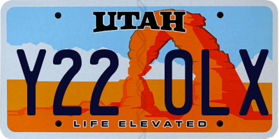 UT license plate Y220LX