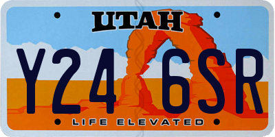UT license plate Y246SR