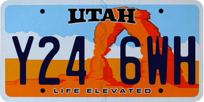 UT license plate Y246WH