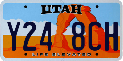 UT license plate Y248CH