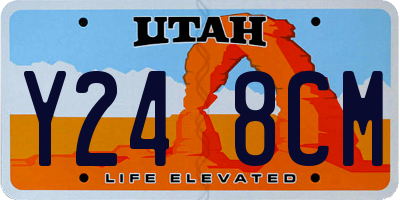 UT license plate Y248CM