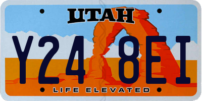 UT license plate Y248EI