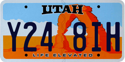 UT license plate Y248IH