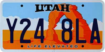UT license plate Y248LA