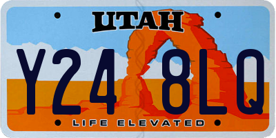UT license plate Y248LQ
