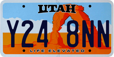 UT license plate Y248NN