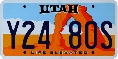 UT license plate Y248OS