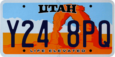 UT license plate Y248PQ