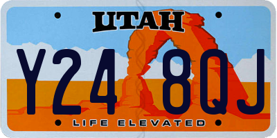 UT license plate Y248QJ