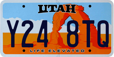 UT license plate Y248TQ