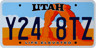 UT license plate Y248TZ