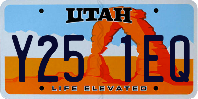 UT license plate Y251EQ