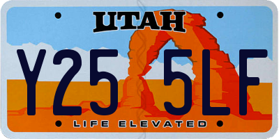 UT license plate Y255LF