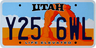 UT license plate Y256WL