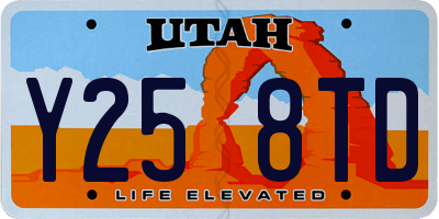 UT license plate Y258TD