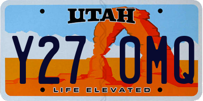 UT license plate Y270MQ