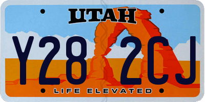UT license plate Y282CJ