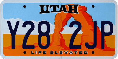 UT license plate Y282JP