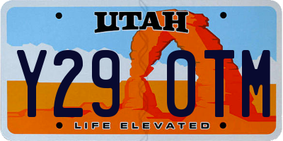 UT license plate Y290TM