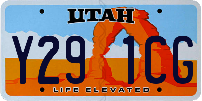 UT license plate Y291CG