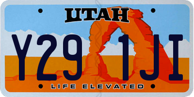 UT license plate Y291JI