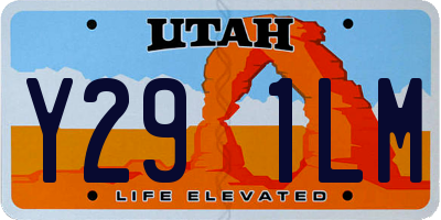 UT license plate Y291LM
