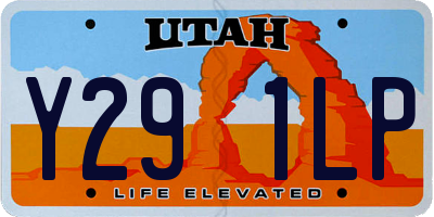 UT license plate Y291LP