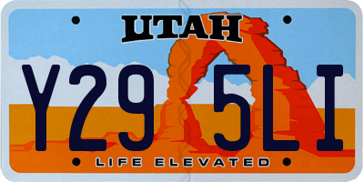 UT license plate Y295LI