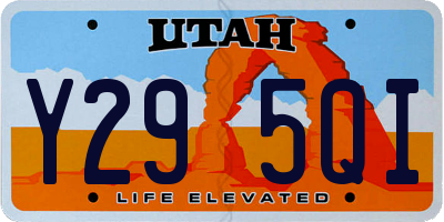 UT license plate Y295QI