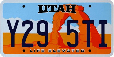 UT license plate Y295TI