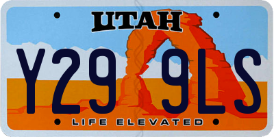UT license plate Y299LS