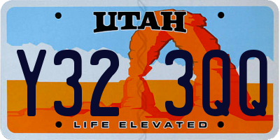 UT license plate Y323QQ