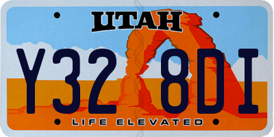 UT license plate Y328DI