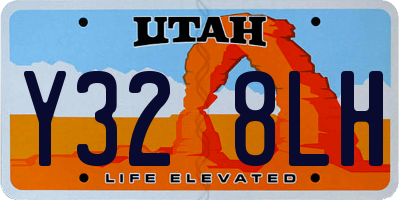 UT license plate Y328LH