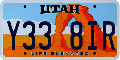 UT license plate Y338IR