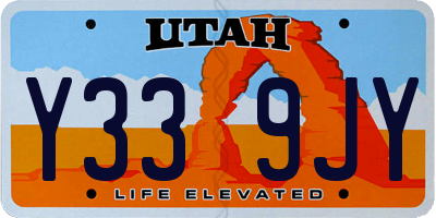 UT license plate Y339JY