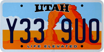 UT license plate Y339UO