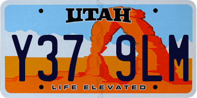 UT license plate Y379LM