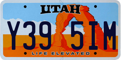 UT license plate Y395IM